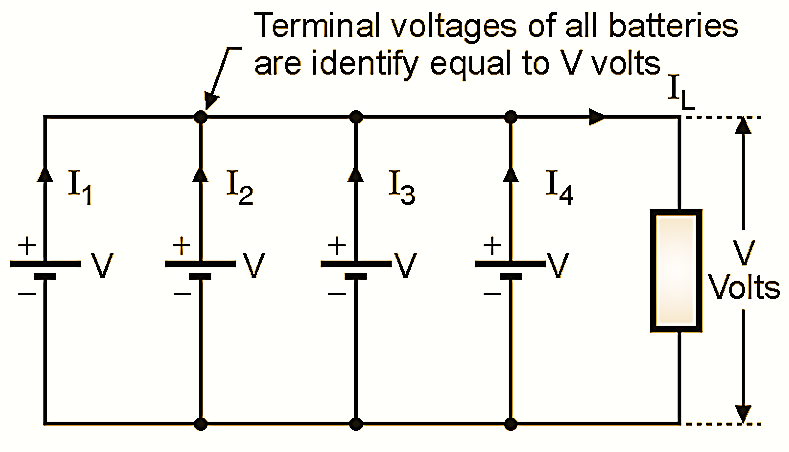 Parallel Connection of Batteries