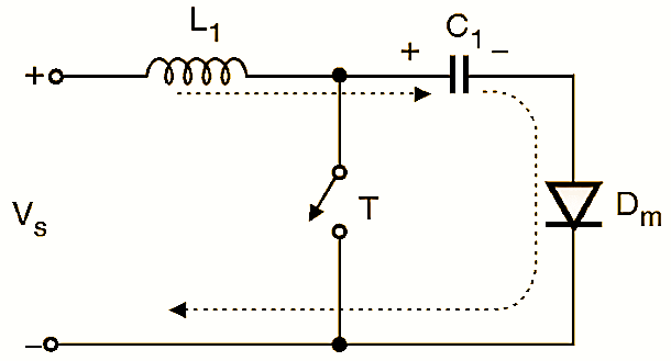 Working of Cuk Converter