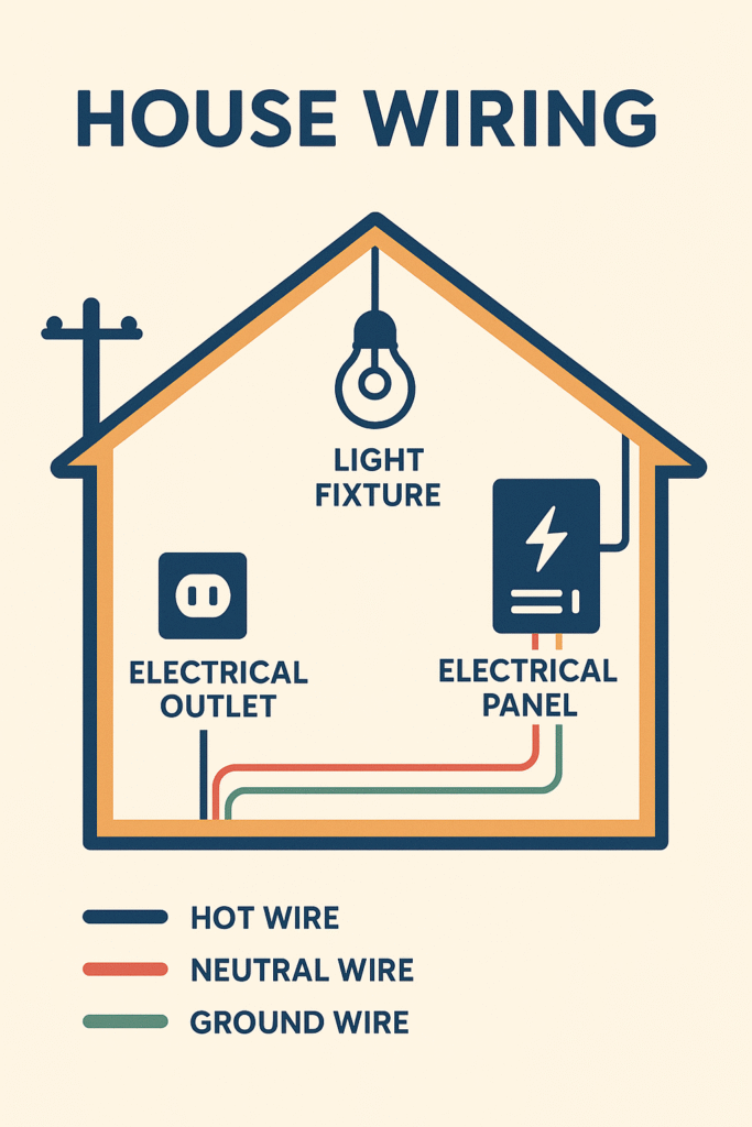 House Wiring - Definition, Details, Working, Diagram, Types, Advantages